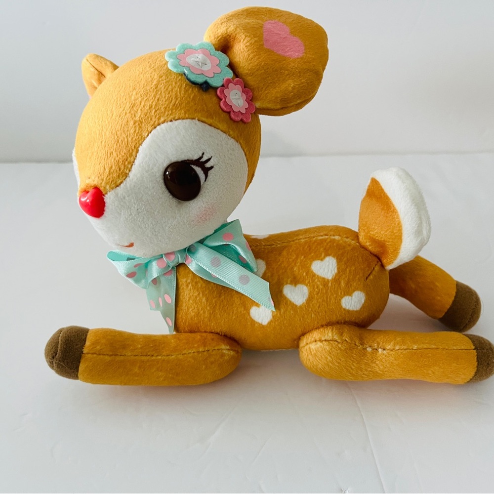 Collectible Hummingmint Fawn Sanrio Smiles plush
